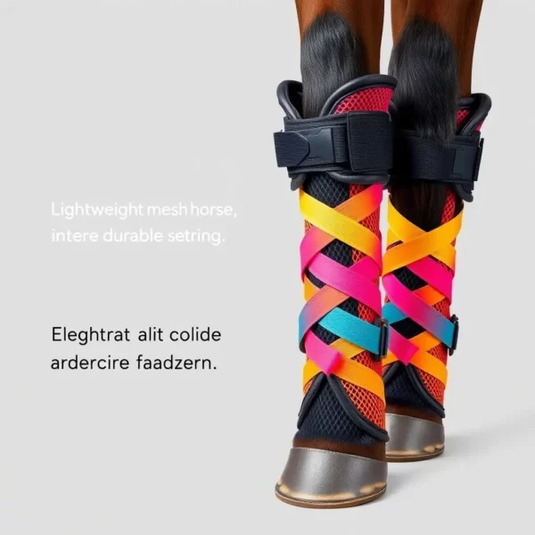 Breathable Mesh Horse Boots